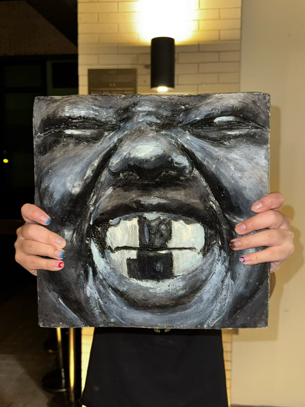 (Made to Order) Custom Album Visuals & Hip-Hop Culture Art Sculpture 30x30cm