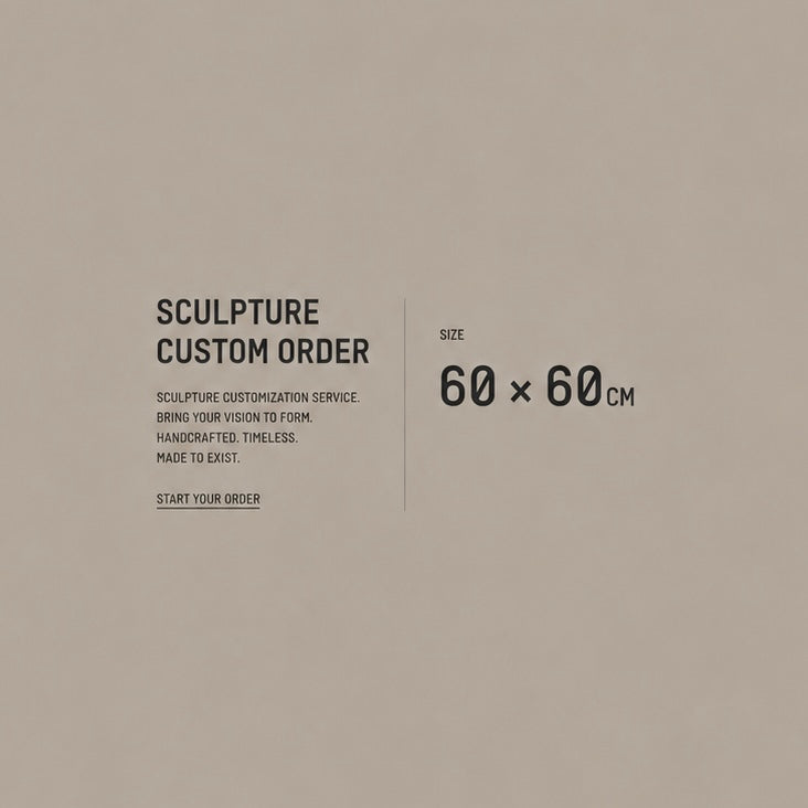 (Made to Order) Custom Album Visuals & Hip-Hop Culture Art Sculpture 60x60cm